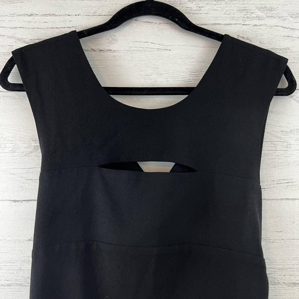 Cute & Sexy IRO Calley Key Hole Black Dress Size 42EU/10US New With Tags - Picture 3 of 16